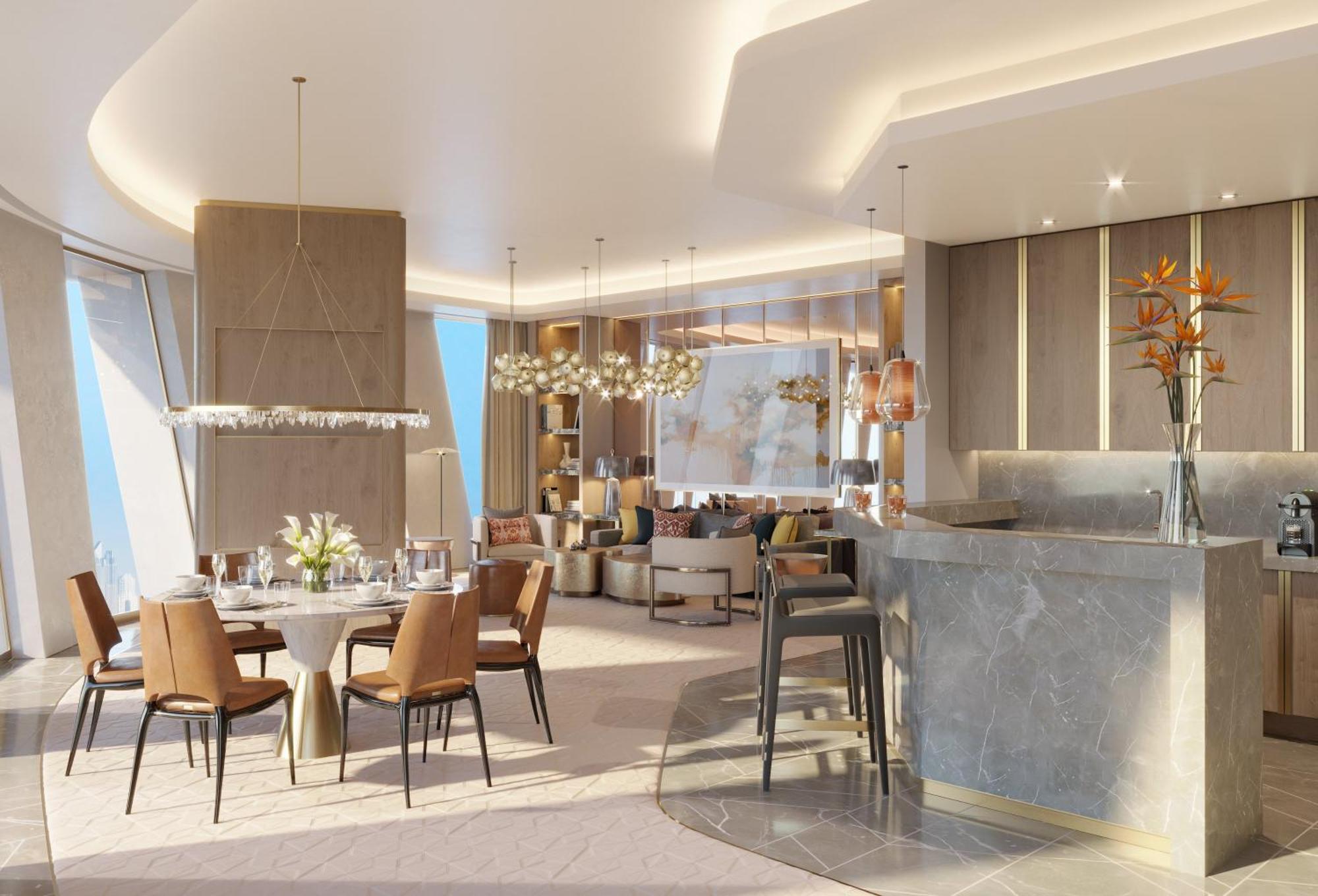 Mandarin Oriental Downtown, Dubai 호텔 외부 사진